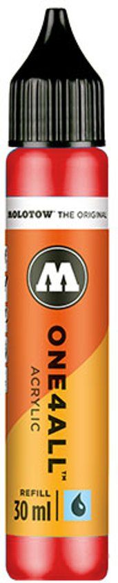 Molotow ONE4ALL - 30ml Rode Navul Inkt op Acrylbasis