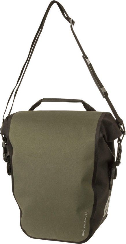 AGU Clean Shelter Click'nGo Single Pannier - Large - 21L - Green