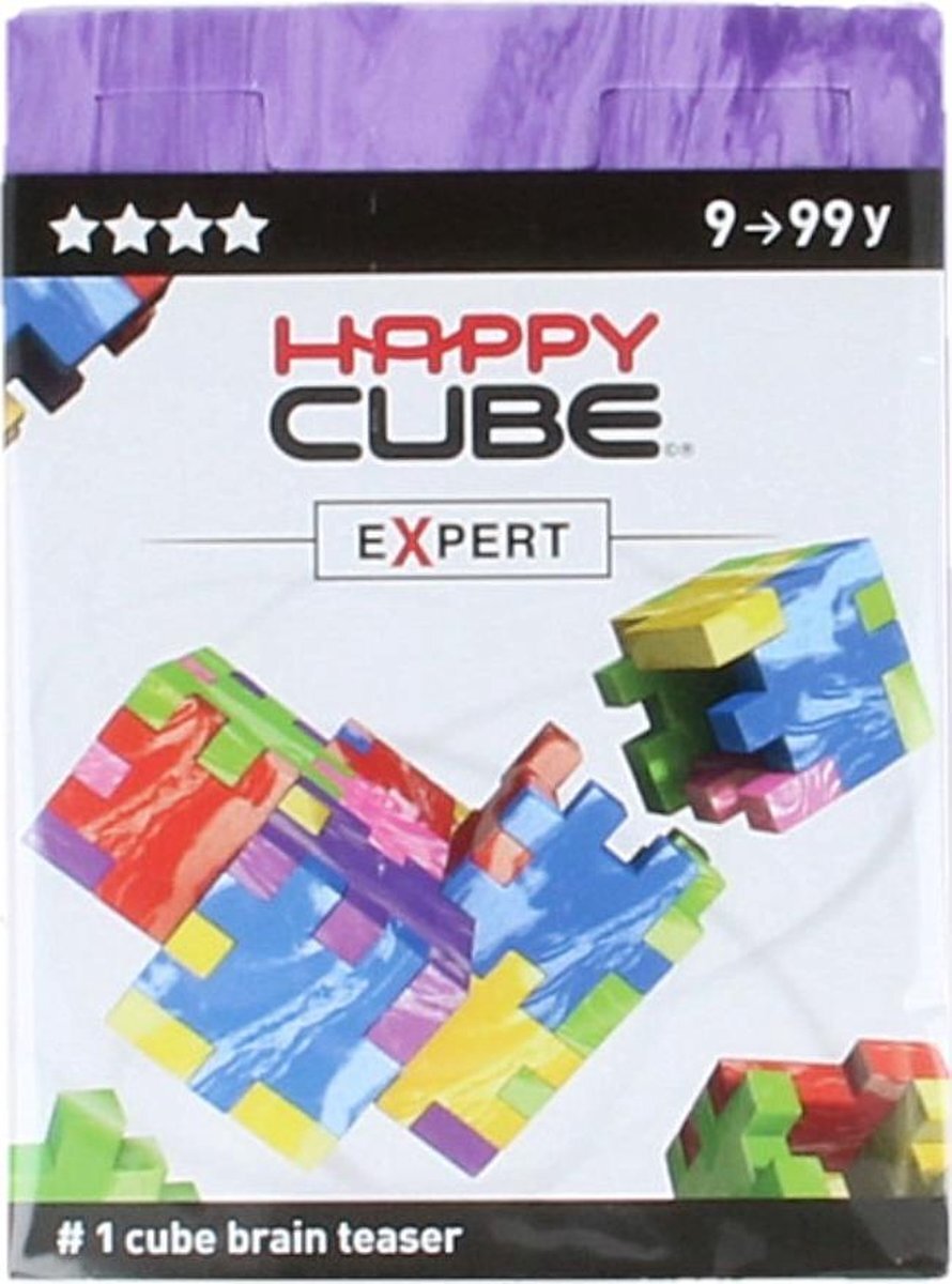 Smart games Happy Cube Expert Puzzel Paars