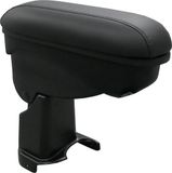 Armsteun AutoStyle Armsteun Slider kunstleder Zwart compatibel met Toyota Yaris III 2011-2014