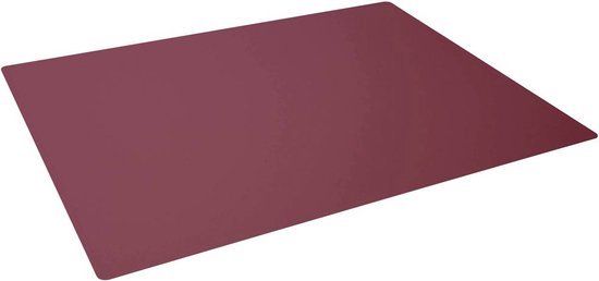 Durable 713303 Bureau onderlegger Rood (b x h) 65 cm x 50 cm