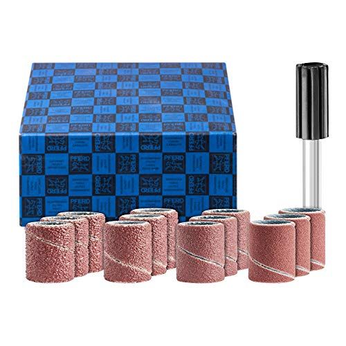 PFERD Slijphulzenset - 13-delig - korund - Ø10x20mm - A60, 80, 150, 240 - incl. houder - 42298001
