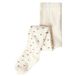 LIL' ATELIER MINI jacquard maillots met hartjes - ecru/roze