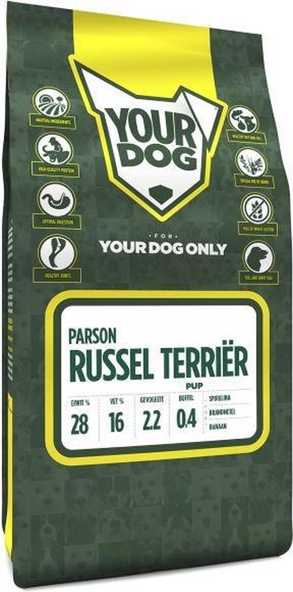 Yourdog Pup 3 kg parson russel-terriËr hondenvoer
