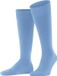 FALKE Ultra Energizing katoen kniekousen heren blauw - maat 41-42