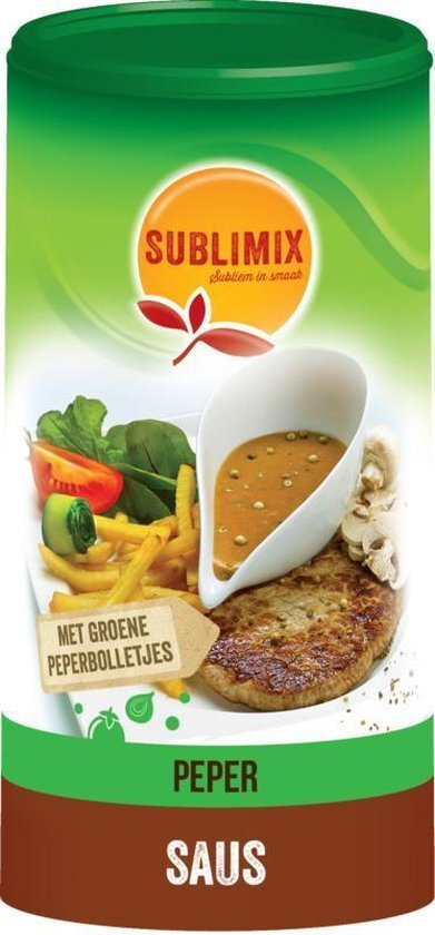 Sublimix Pepersaus glutenvrij 240 gram