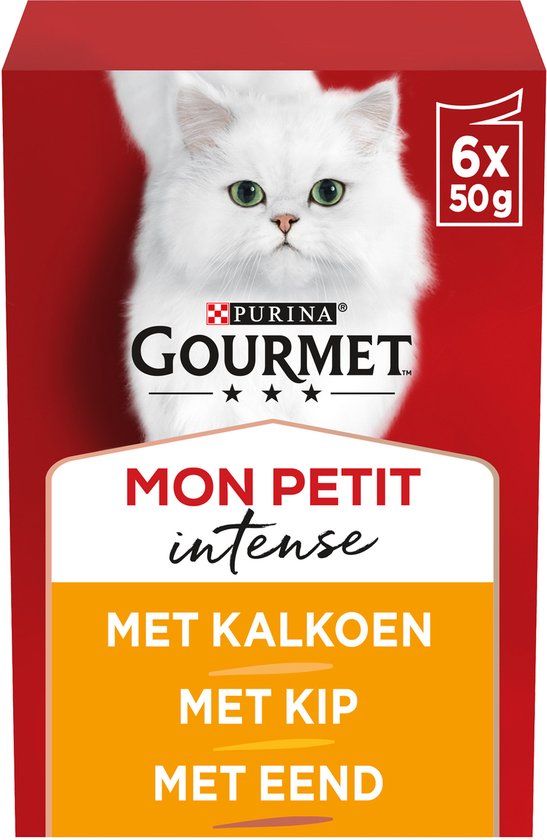Gourmet Mon Petit Maaltijdzakje Rund, Kalf en Lam 12 x 50 g