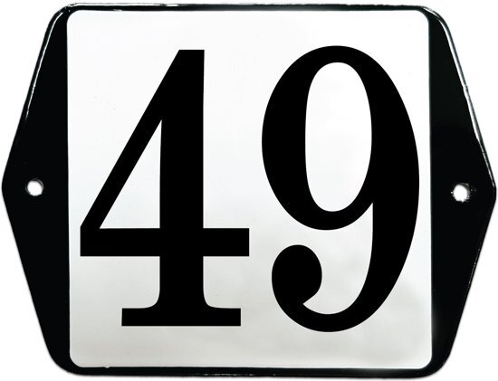 EmailleDesignÂ® Emaille huisummer model oor - 49
