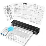 Imprimante thermique A4 - Portable - Noir