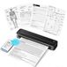 Imprimante thermique A4 - Portable - Noir