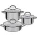 GSW Set de casseroles en acier inoxydable Montreal (6 pièces)