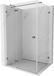 Mexen Lunar T cabine de douche à charnières gauche 140 x 80, transparent, gun metal