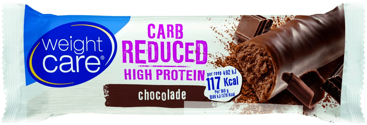 Weight Care Carb Reduced High Protein Reep Chocolade