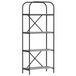 vidaXL Boekenplank - 4-laags - 60 x 30 x 146 cm - Bewerkt hout - Grijs Sonoma