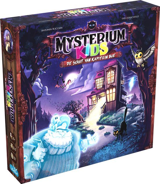 Libellud Mysterium Kids - De schat van Kapitein Boe | Bordspel voor Kinderen