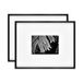 MCS Gieterij Metaal 11x14 gematteerd tot 5x7 Black Gallery Muurframe (2-Pack)