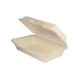 50 Bionic 50 stuks schelpen "L" 1 l 16 x 24 x 7,5 cm Natural Bagazo