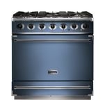 Falcon 900S Range Cooker - Electric Oven with Gas Hob - China Blue