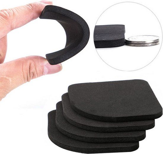 HaverCo Wasmachine voetjes anti trilling vibratie dempers 4 stuks - 8719558767601