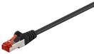 Câble réseau CAT6a câble de raccordement S-ftp - 10 m - Bleu