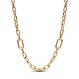 Pandora ME Dames Ketting Gouden plating; Metaal - Goudkleurig