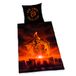 Herding Anne Stokes beddengoedset, omkeerbaar motief, kussensloop 80 x 80 cm, dekbedovertrek 135 x 200 cm, met soepel lopende ritssluiting, katoen renforcé