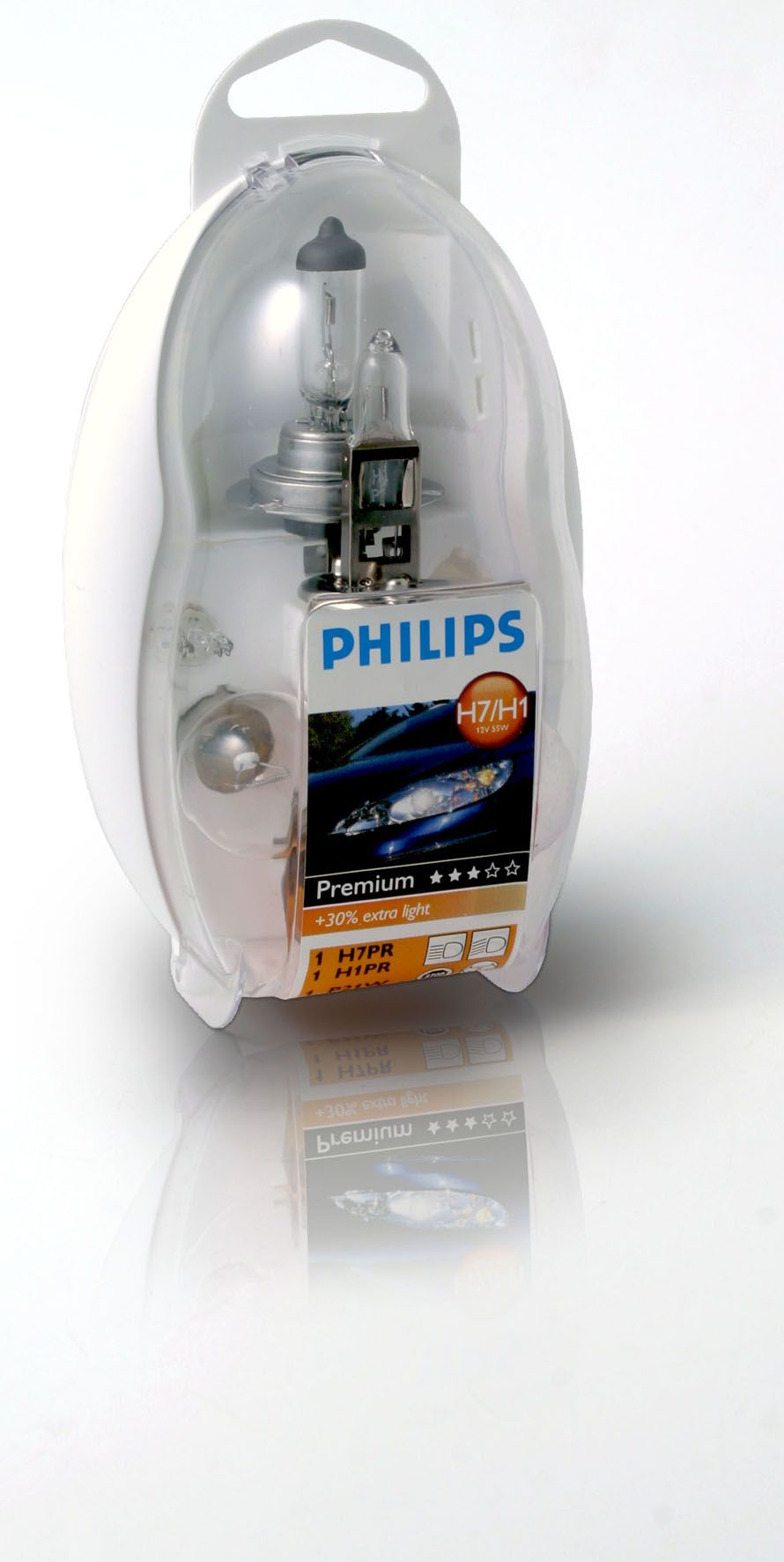 Philips Easy Kit H1/H7 reserveset met essentiële onderdelen