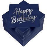 HEKU 100 servetten, 3-laags, 33 x 33 cm, Happy Birthday