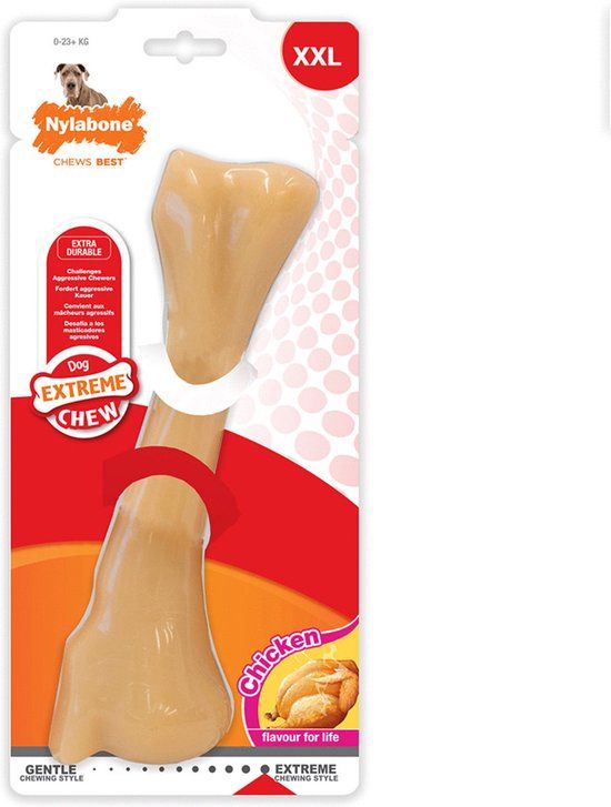 NYLABONE Durable Kauwbot Hondensnack - XL