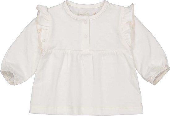 Levv baby meisjes shirt Nora Off White Maat 56