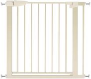 Simanti IWMI Trading B.V. Traphekje Zonder Boren – 76 t/m 82 cm – incl. extensie 83 t/m 89 cm – Veiligheidshekje – Klembevestiging - Kinderhekje - Hondenhek - Beige