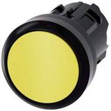 Siemens 3SU10000AA300AA0 3SU1000-0AA30-0AA0 Drukschakelaar Continu Jaune (Ø x h) 29.5 mm x 29.5 mm IP66, IP67, IP69/IP69K 1 pièce