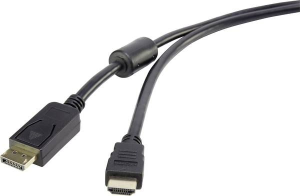 Renkforce RF-4382727 - 1.8m Cable - 1920 x 1080 Resolution