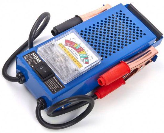HBM Professionele Accu Tester 100 AMP, 6-12 V, 20-100 Ah