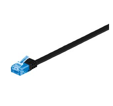 MicroConnect V-UTP6A03S-FLAT - Netwerkkabel - 3 m - Zwart
