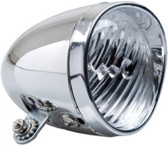 Simson Koplamp Classic Batterijen Led Zilver