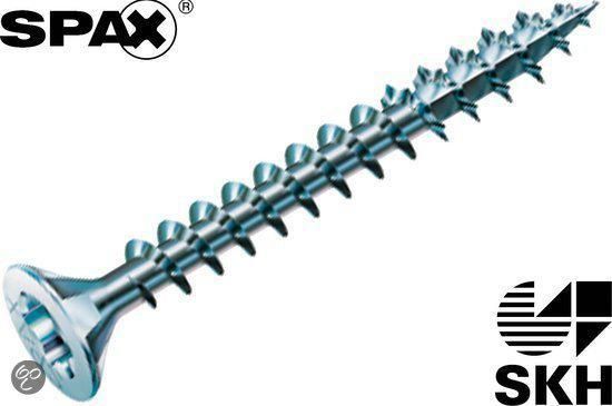 Spax Spaanplaatschroef Verzinkt Torx 4.0 x 60 - 500 stuks