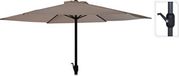 Merkloos Parasol Ø300 cm met Draaisysteem