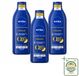 Nivea 3 x Q10 Lotion raffermissante pour le corps - Vitamine C - Peau sèche - 400 ml