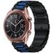 Strap-it Samsung Bracelet acier Samsung Galaxy Watch 3 41mm (noir/bleu)