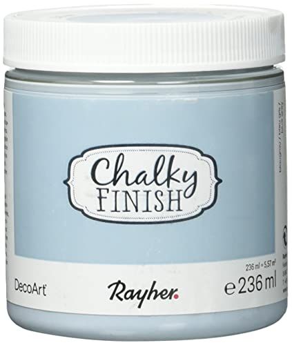 RAYHER HOBBY Chalky Finish krijtverf - 236 ml - blauwgrijs
