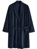 Next Badjas kort navy