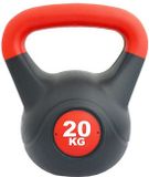 Softee Pvc 20kg Kettlebell Zwart 20 kg