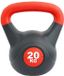 Softee Pvc 20kg Kettlebell Zwart 20 kg