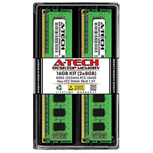 A-Tech Components 16 GB KIT 2x 8 GB DDR3 1333 MHz RAM voor Dell Optiplex 790 9010