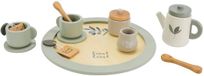 Label Label Houten Theeset - Olijfgroen