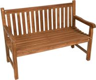 Teak Garden Bench - 130cm - Brown