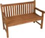 Teak Garden Bench - 130cm - Brown