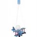 Hellux Vliegtuig Hanglamp Blauw-Zwart-Rood Hout E27