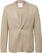s.Oliver BLACK LABEL Casual zakelijke blazer voor heren, Zandsteen, 50